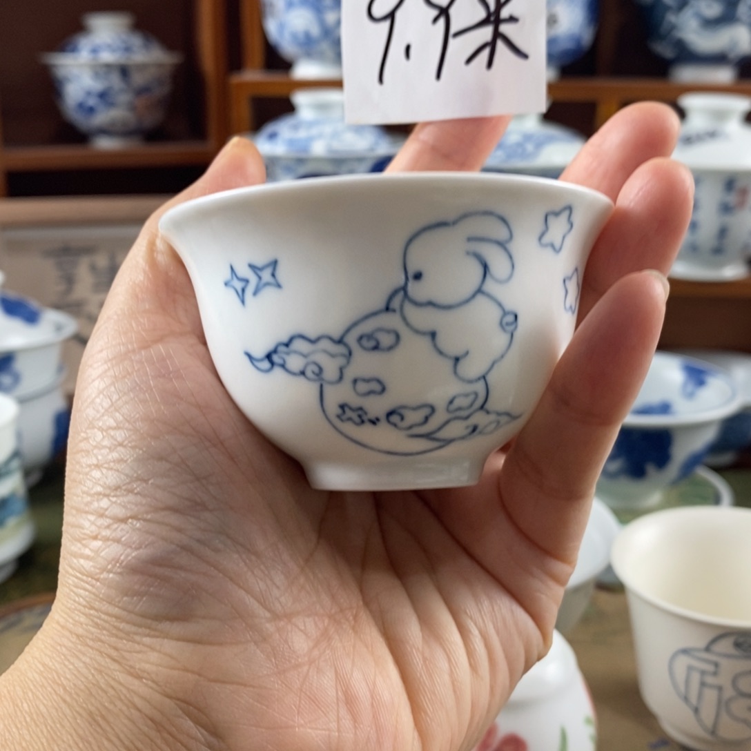 瓷片景德镇陶瓷手绘茶器434