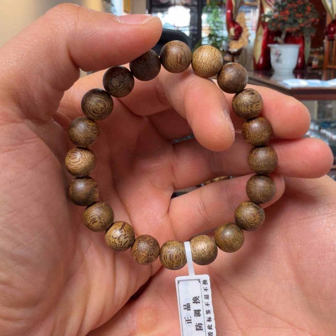 手串沉香每日一漏 10mm圆珠