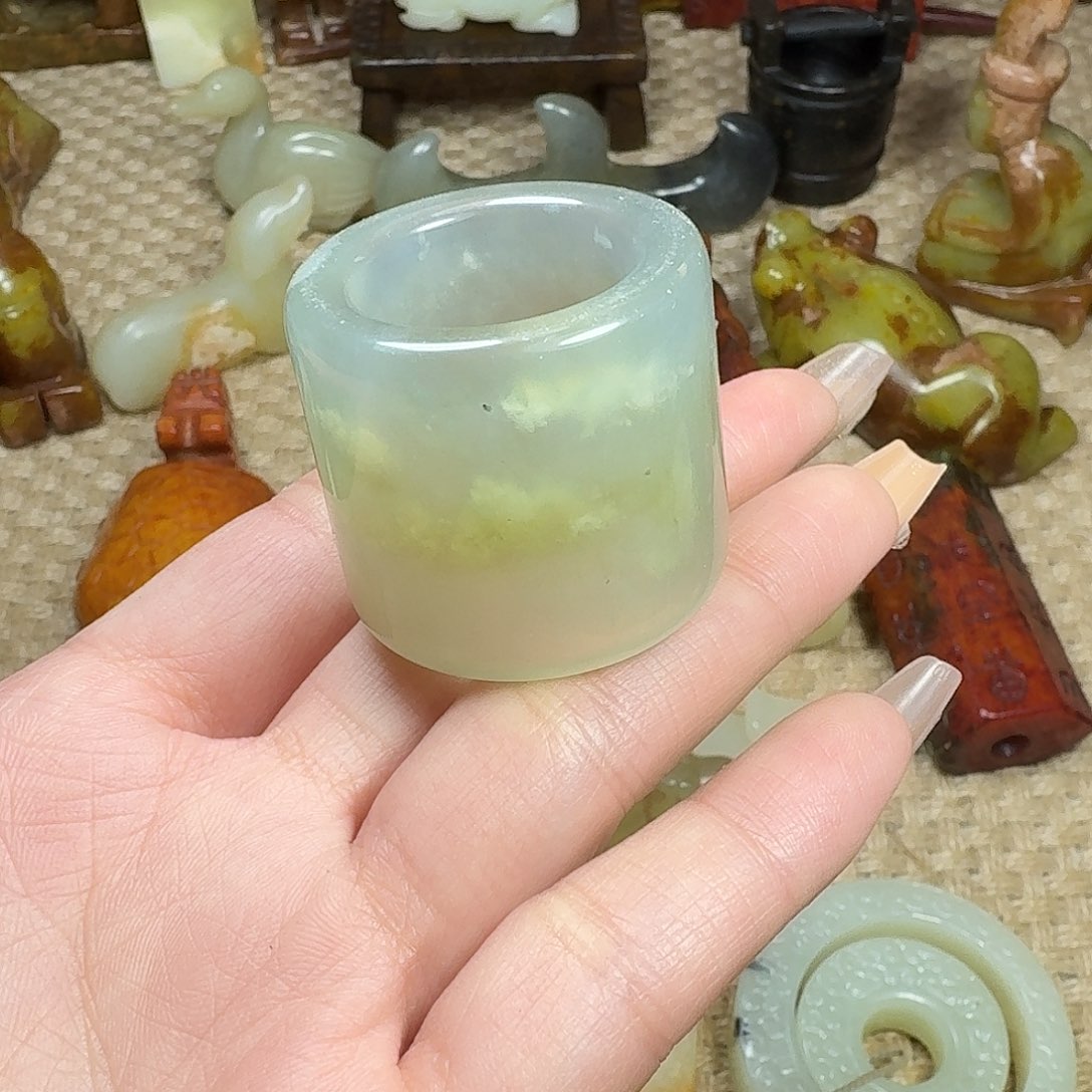 白玉菩提吊坠挂件