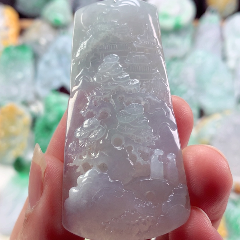 【闪购商品】翡翠吊坠(不含链)未镶嵌