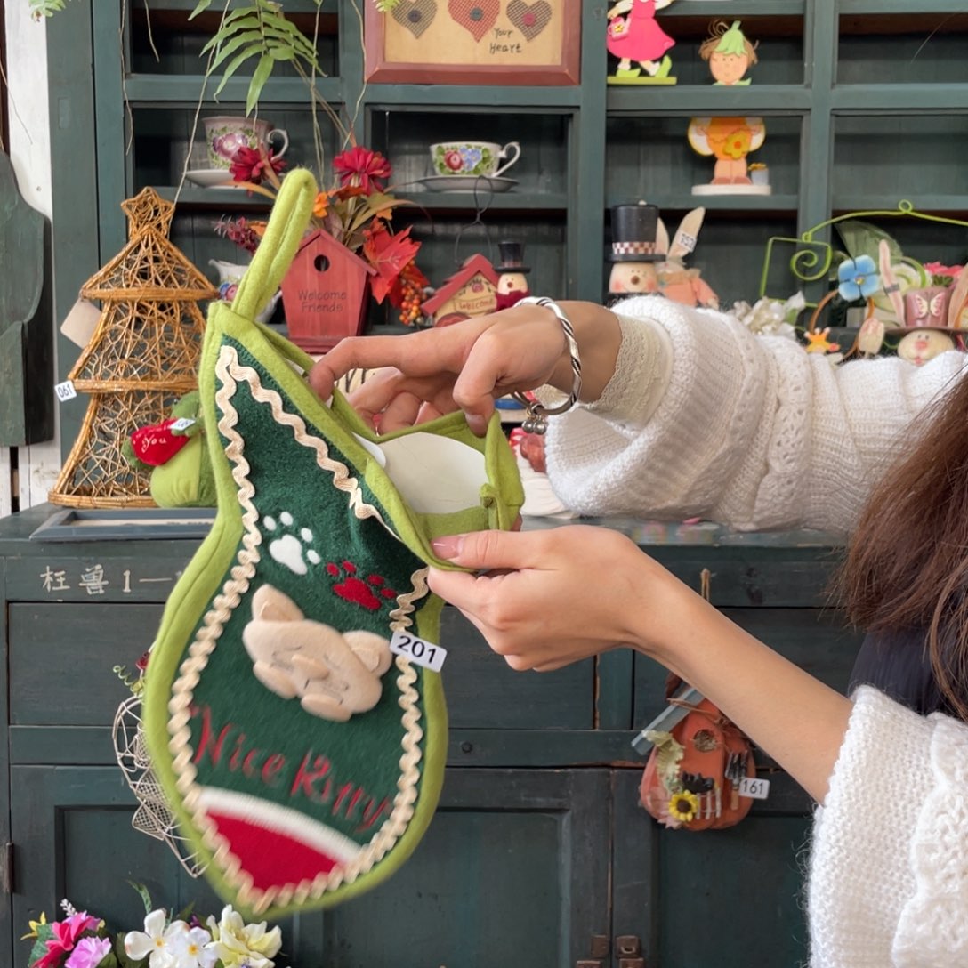 木质圣诞月福老货玩具默认微损