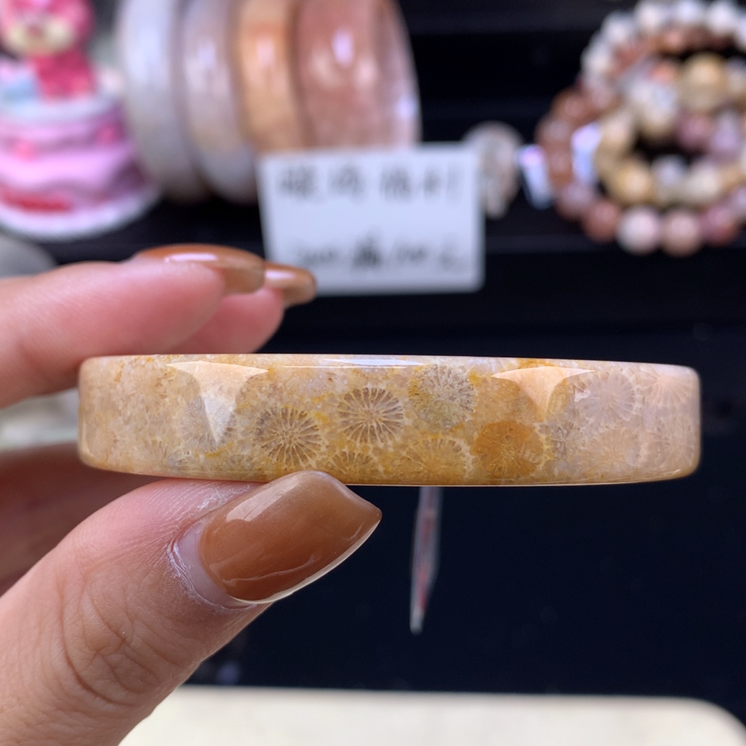 硅化珊瑚（珊瑚玉）未镶嵌吊坠(赠链)晚场福利五折54.5口（42号）