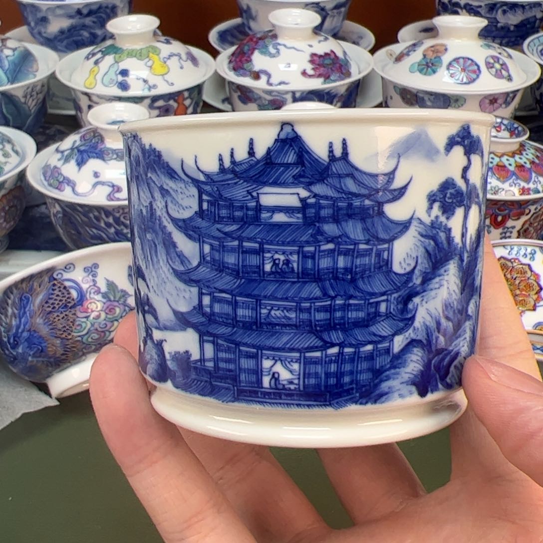 大帅景德镇手工手绘384