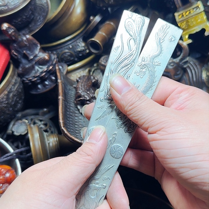 铜器摆件收收藏藏