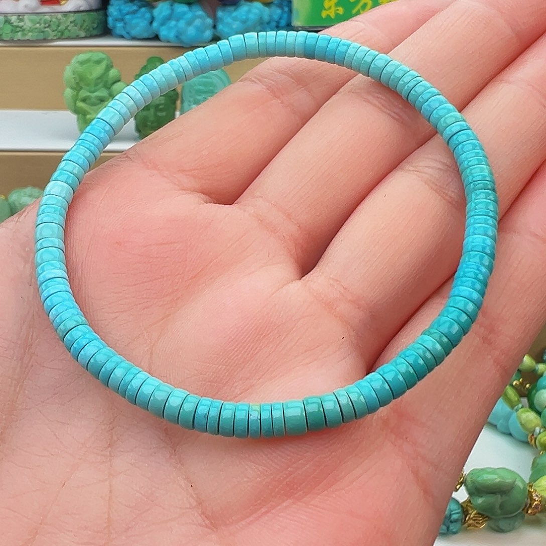 未镶嵌绿松石项链
