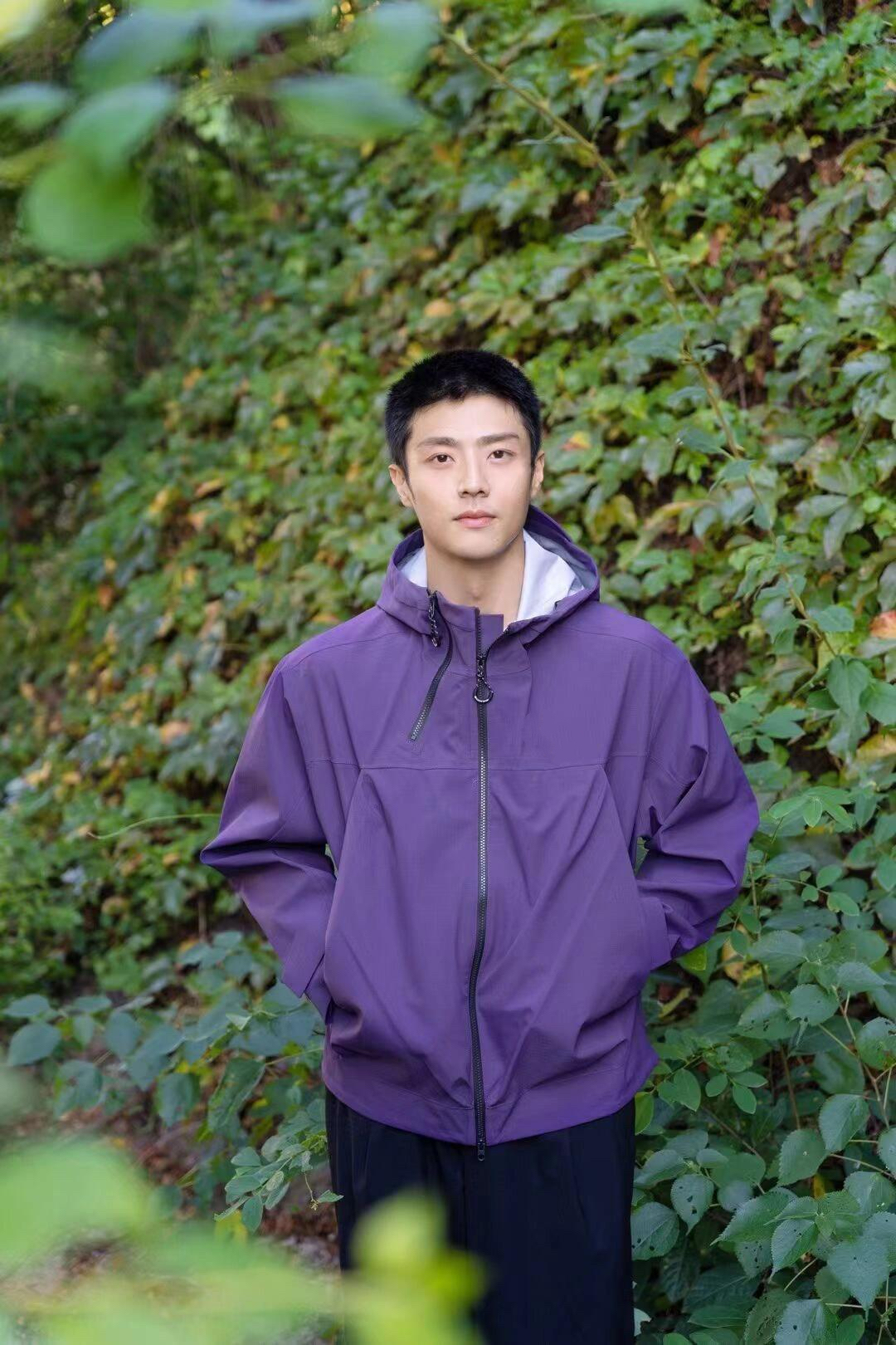 OBLI-k系列早春男女常青款户外运动三防百搭连帽软壳冲锋衣夹克