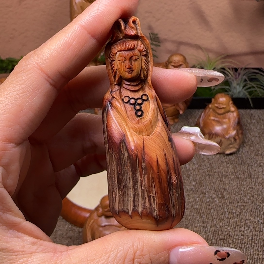 老***彭崖柏太行崖柏手把件274