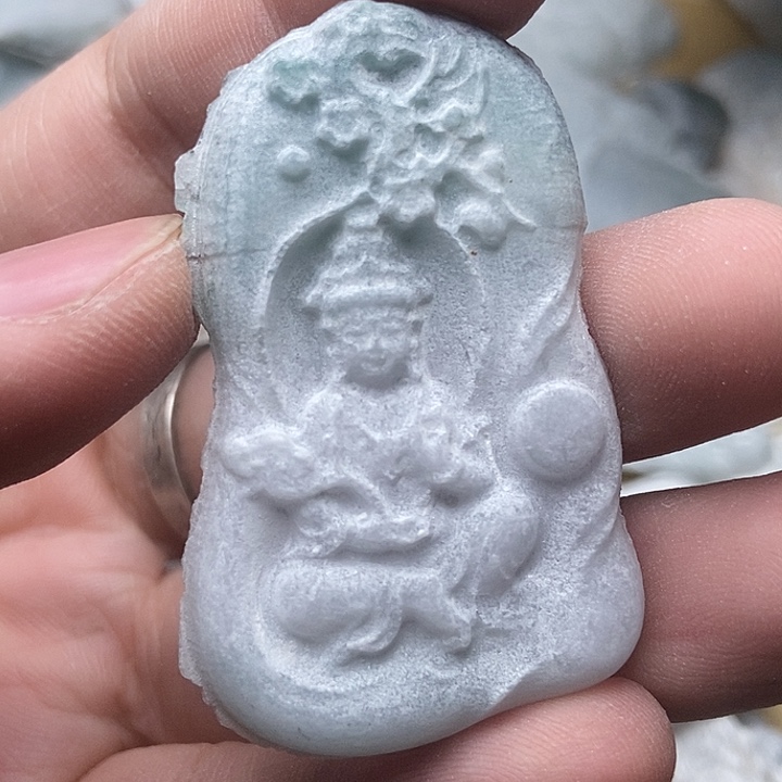 郑***钱定制翡翠未镶嵌表姐爸爸h