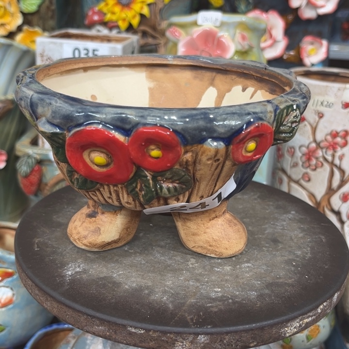 紫砂花盆粗陶材质多肉花盆