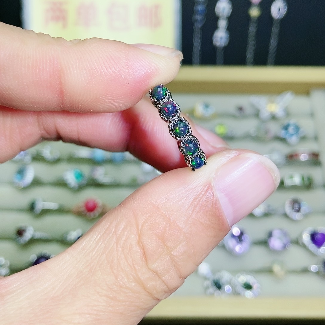 【闪购商品】未镶嵌欧泊戒指