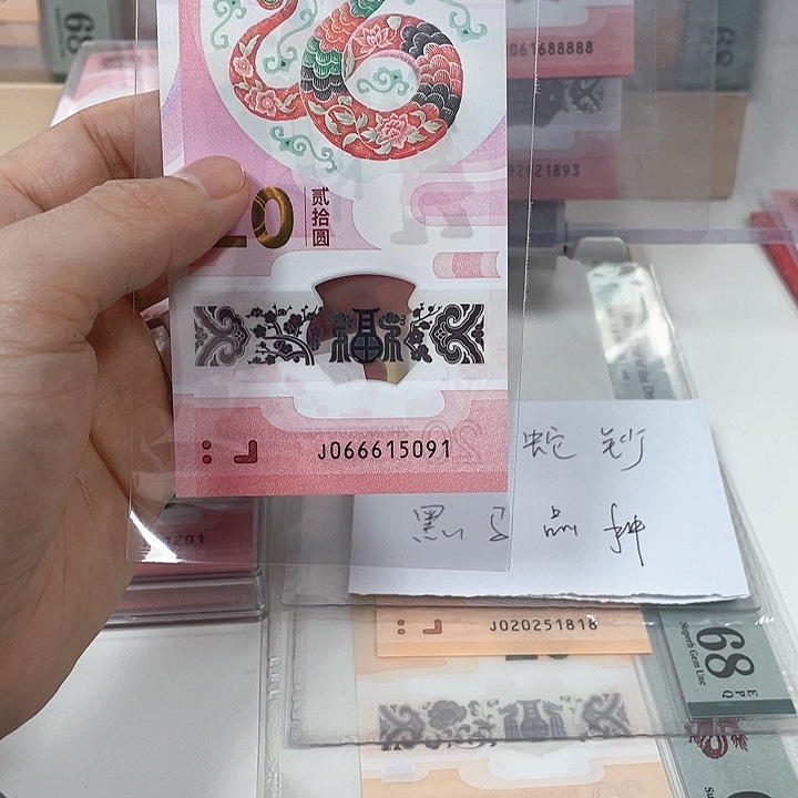 塑料蛇钞-5091—————————