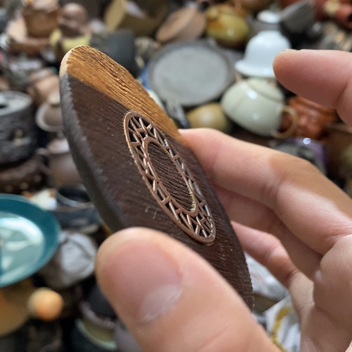 瓷片荷花的小秘密会被