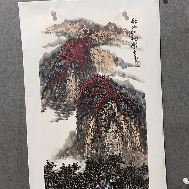 国画手写手绘作品404