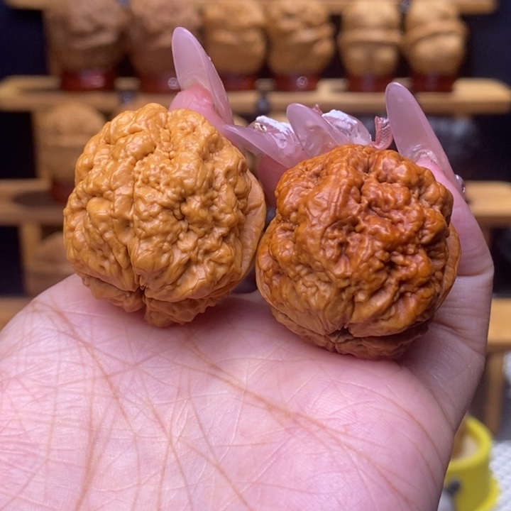 把件文玩核桃血舍利23号34尺