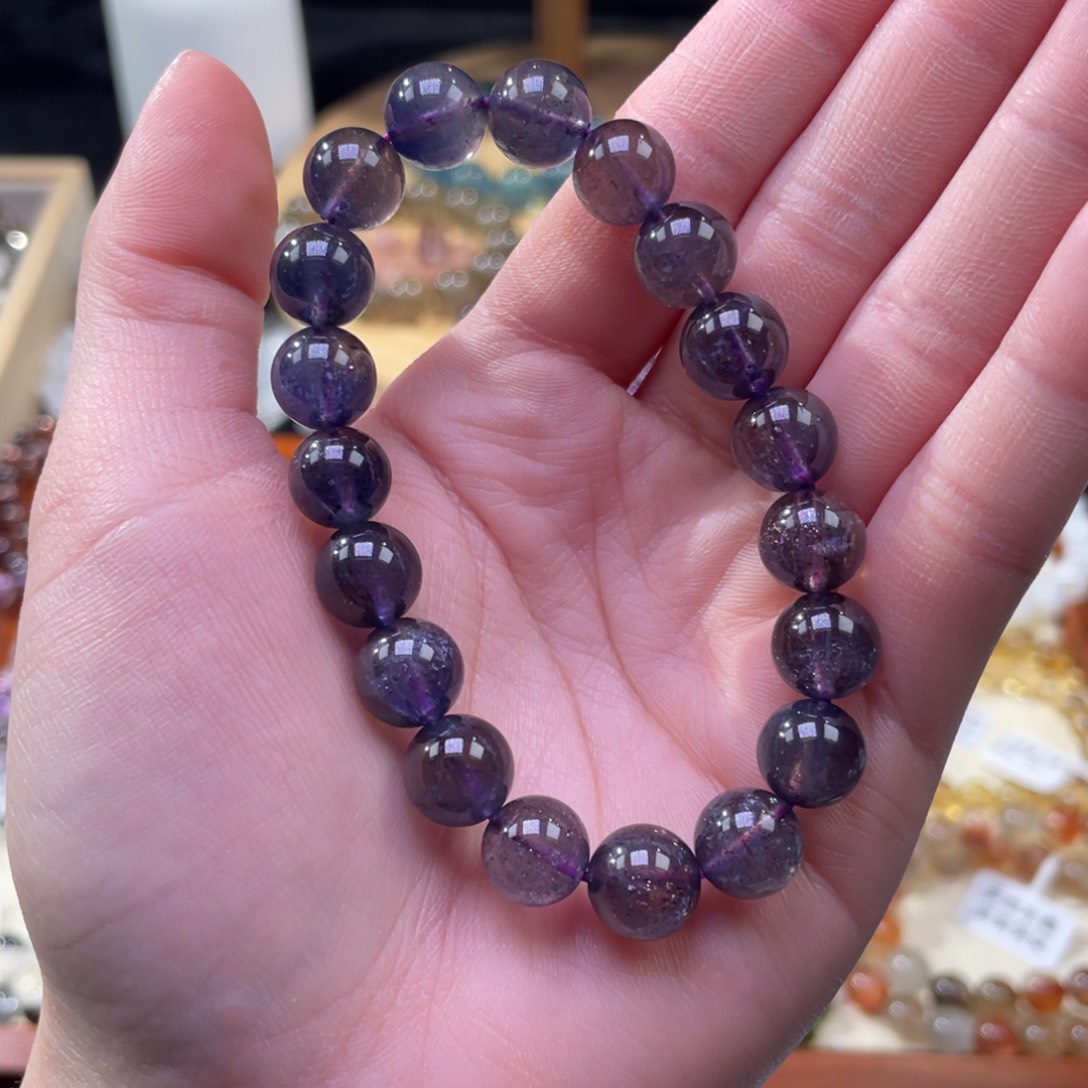 堇青石手链未镶嵌我***恼10+   379