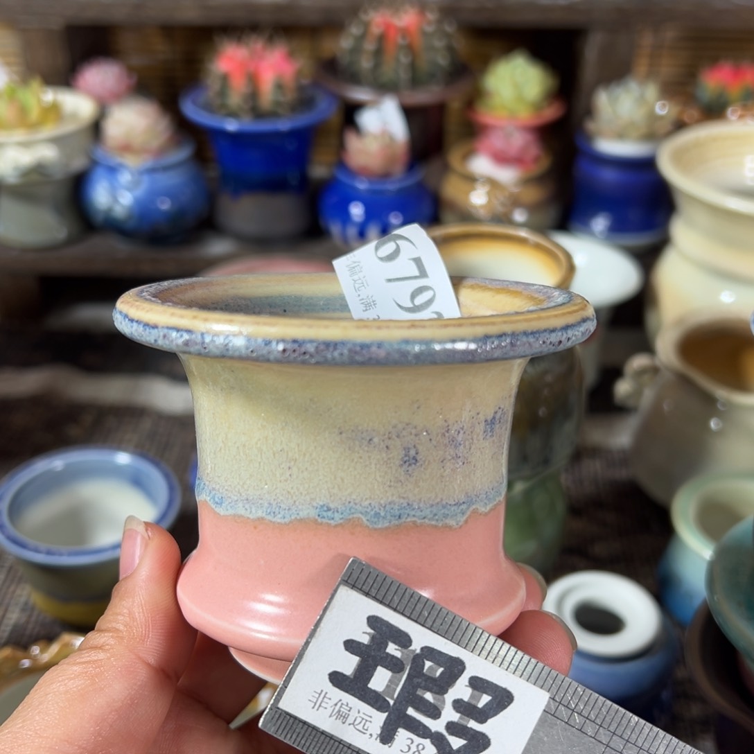 红陶景德镇手工花盆