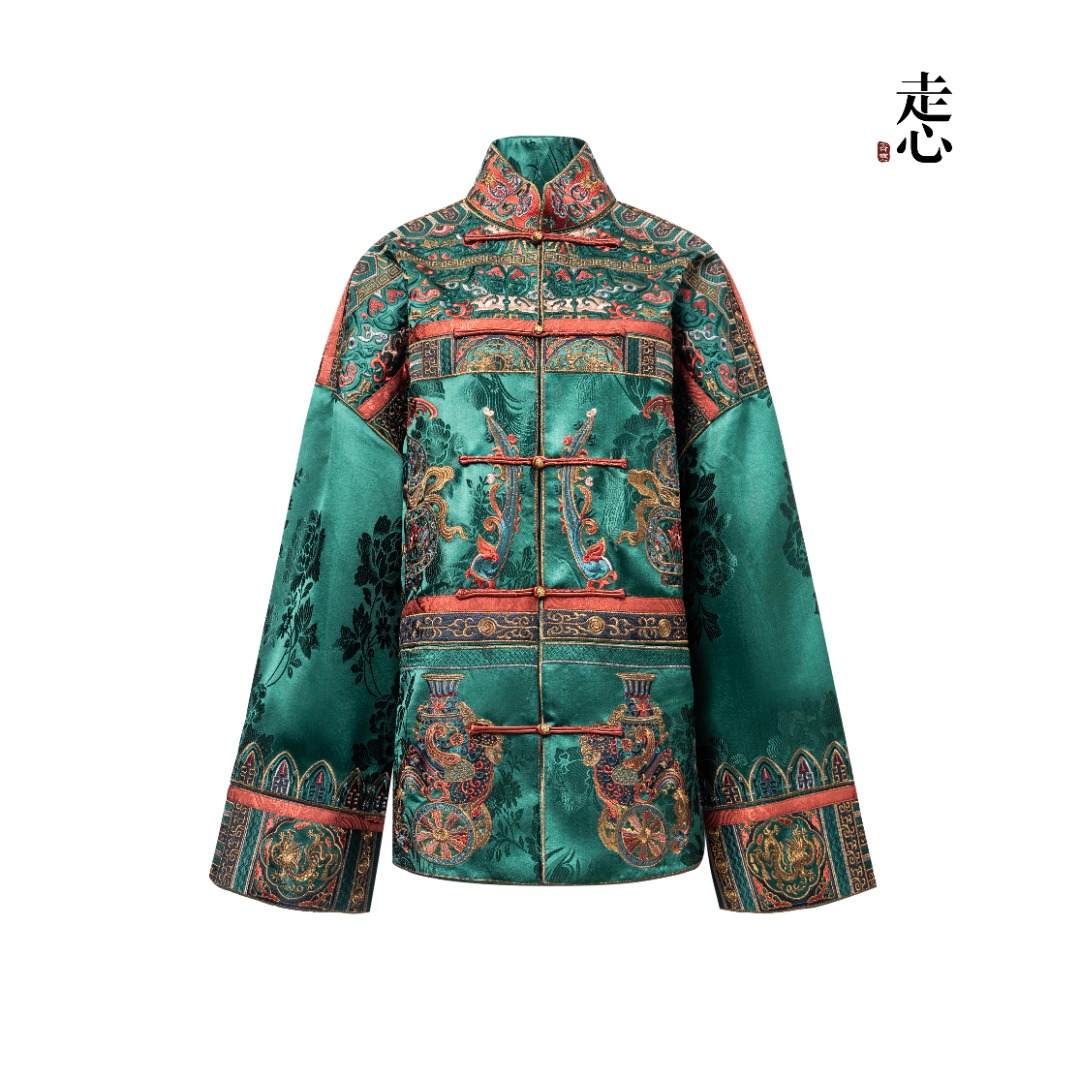 【走心非遗】 珐琅彩 外套25ZX9248