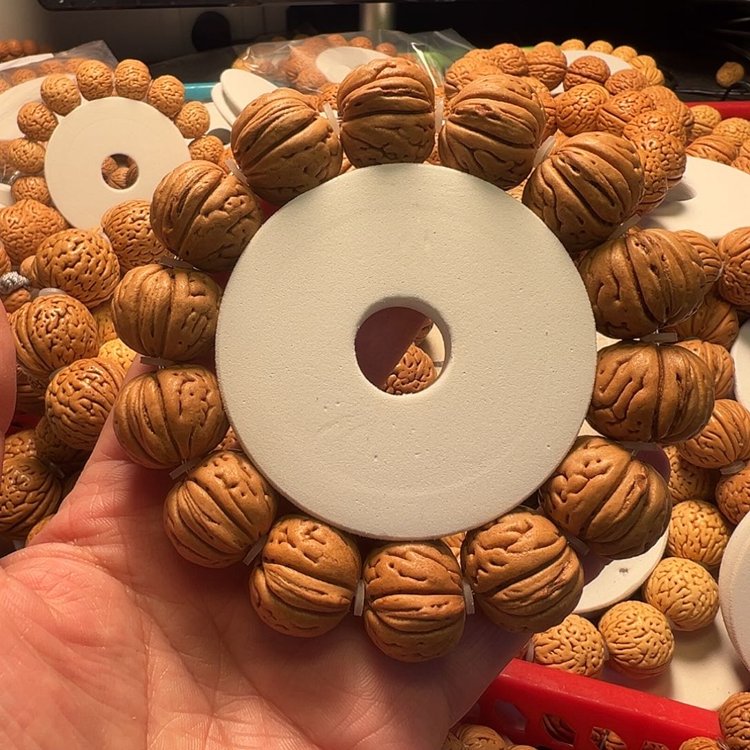 桃核手串国核滚像