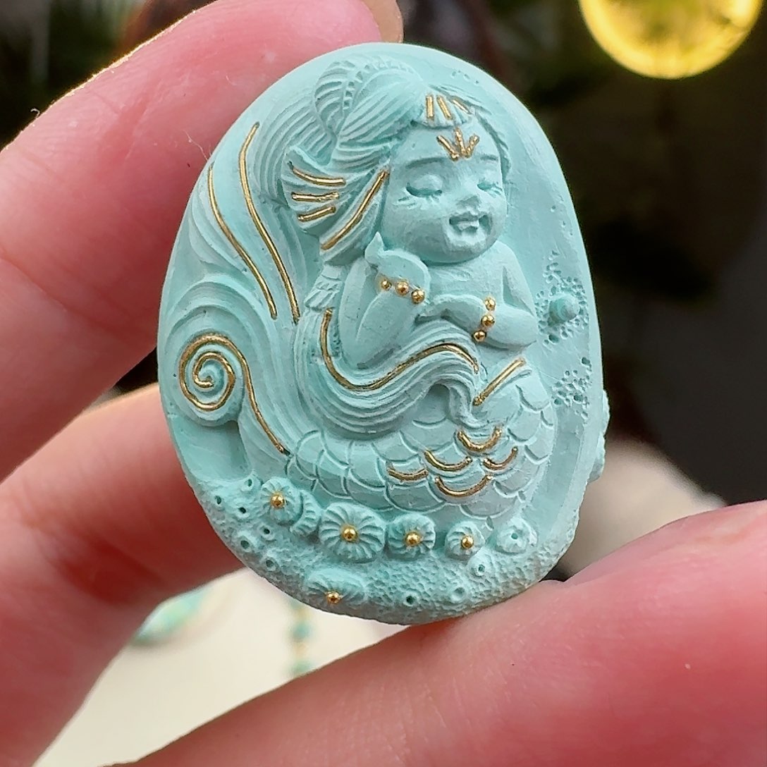 绿松石珠宝奇石未镶嵌