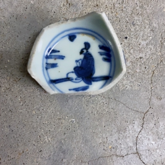 ๓***4瓷片现代瓷器青花瓷片