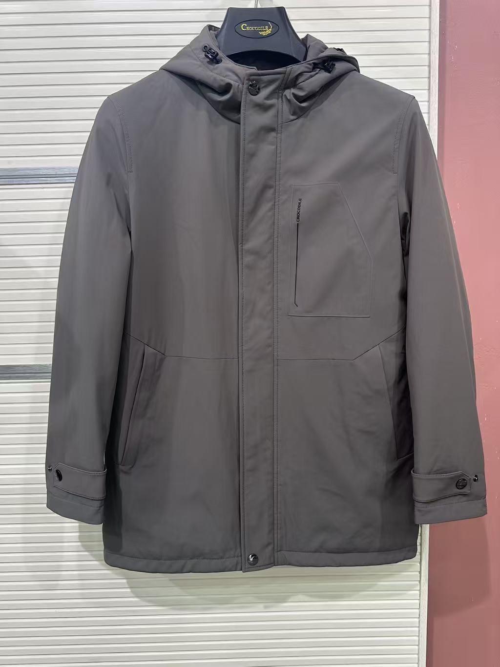 MF86026-71【鳄品牌】高品质男装立领棉服外套