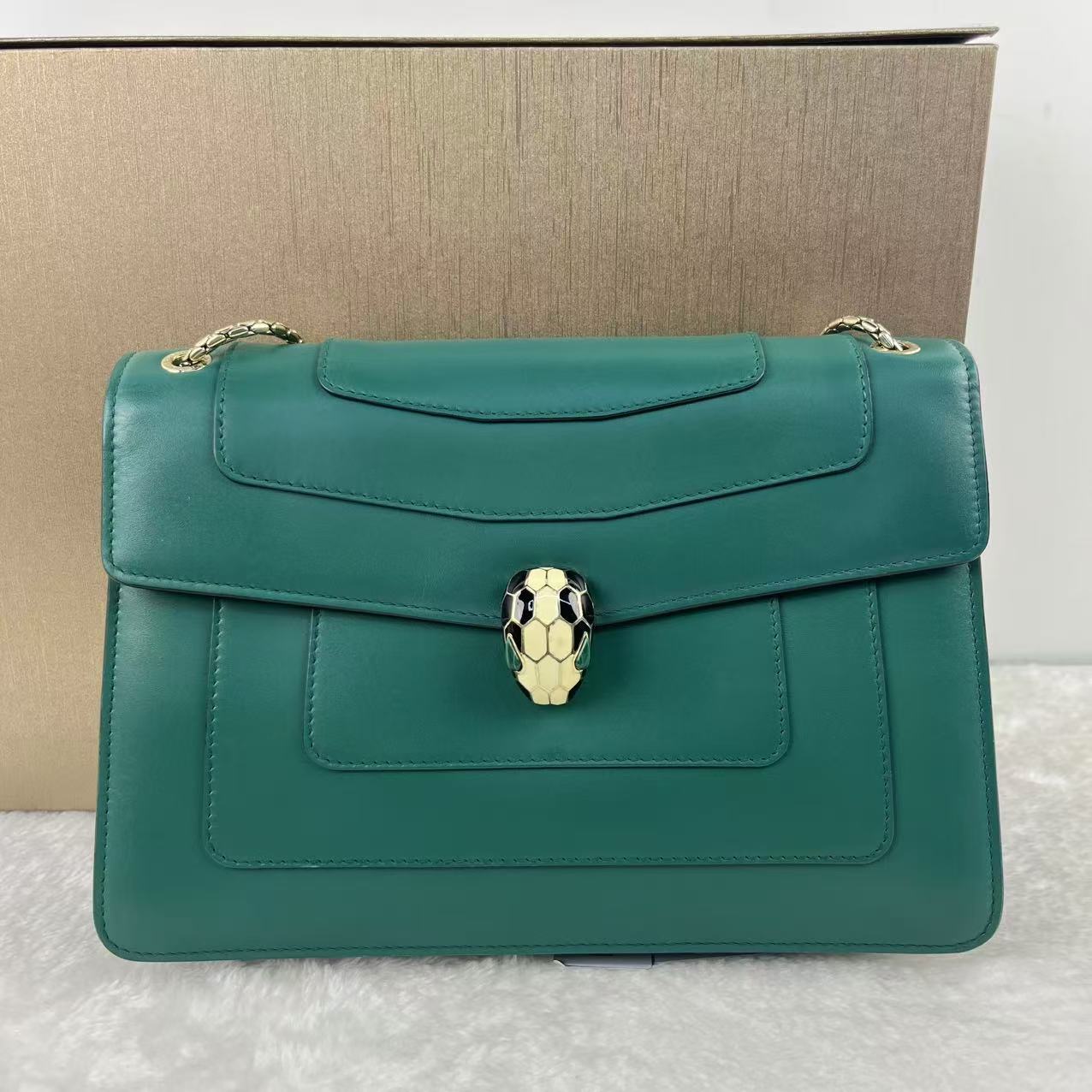 95新 BVLGARI/宝格丽 唐唐专属  宝格丽中号斜挎  HBSC029