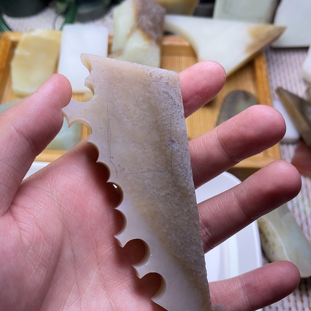 未镶嵌和田玉珠宝半成品