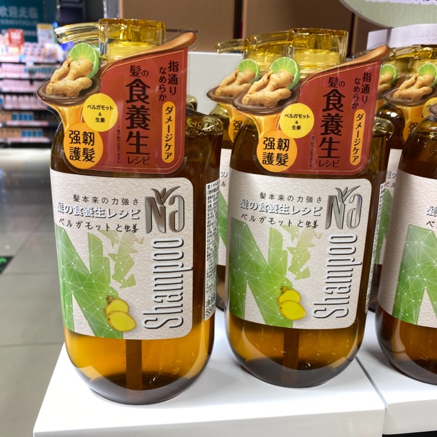 奈（十八本）强韧护发美发洗发露550ml香柠檬生姜