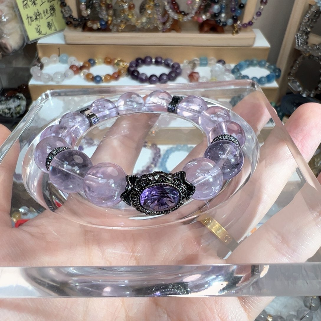 水晶手绳未镶嵌紫水