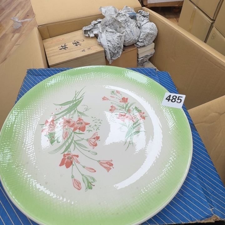瓷片工艺品摆件瓷器摆件正能量