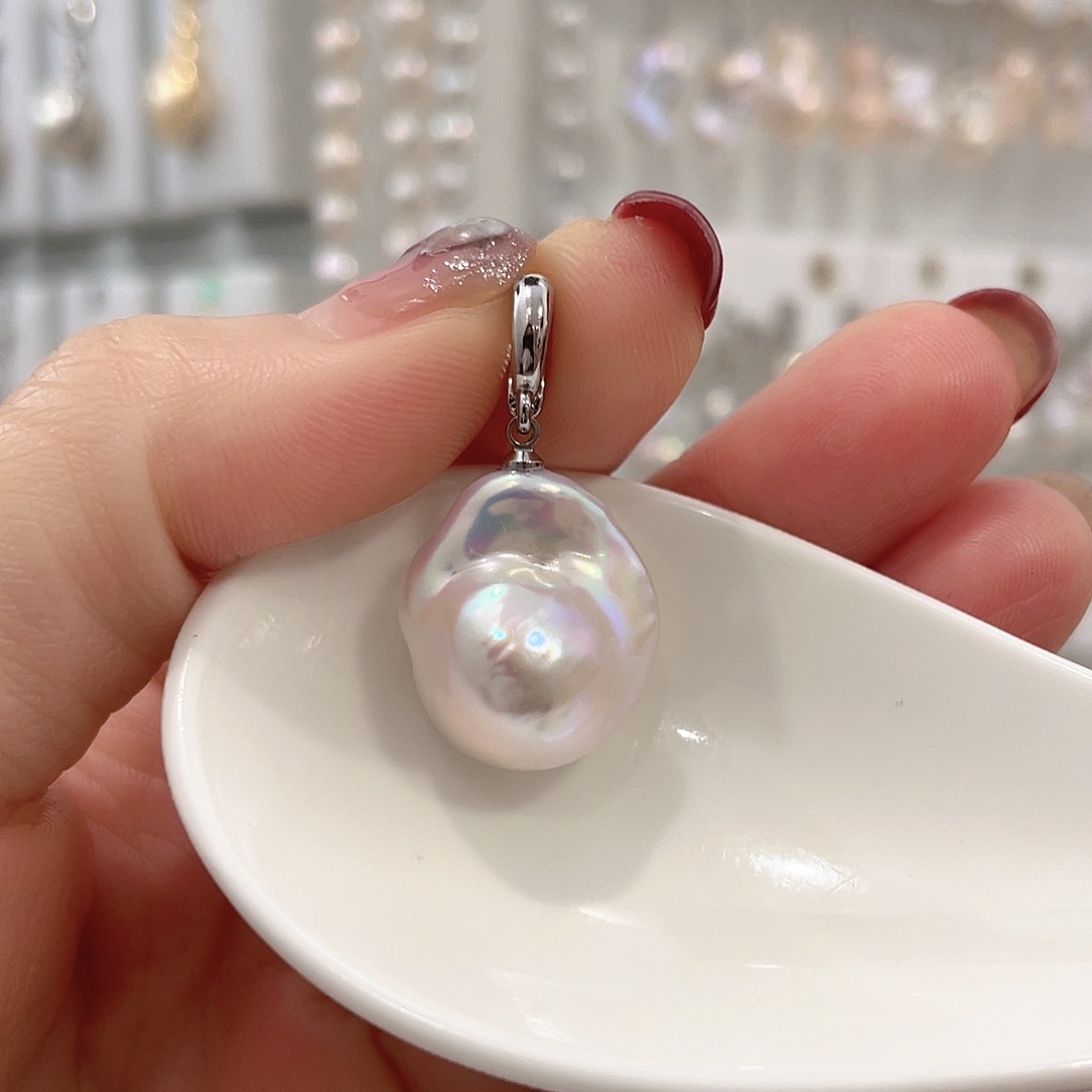 糖***糖淡水珍珠未镶嵌颈饰