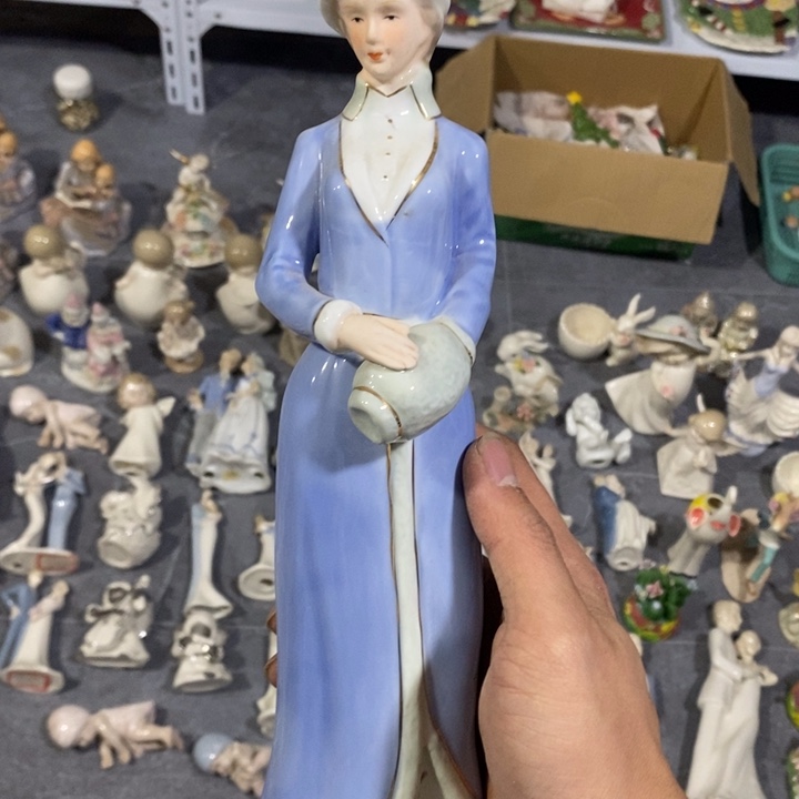 棕*蓝德化陶瓷瑕疵18包邮