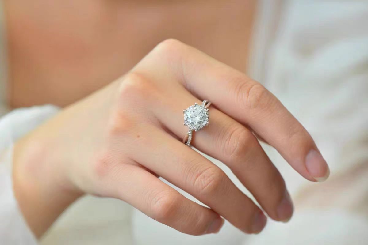 《高端定制》王室庄园女戒 1.0CT