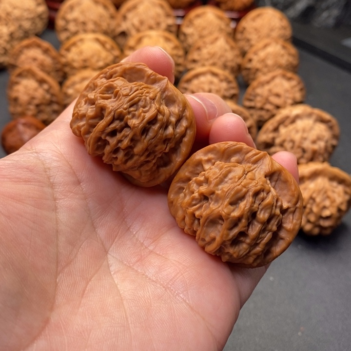 文玩核桃把件37尺天地