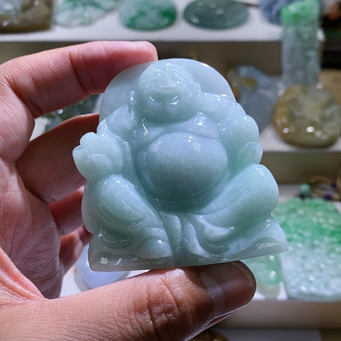 【闪购商品】翡翠颈饰未镶嵌佛
