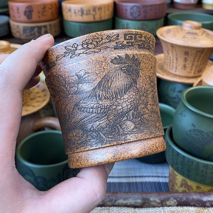 【闪购商品】紫砂杯子宜兴全手工紫砂杯