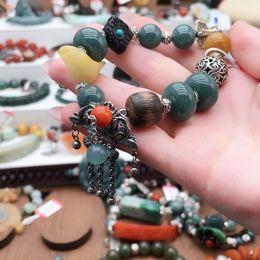 未镶嵌手链翡翠初*饰品