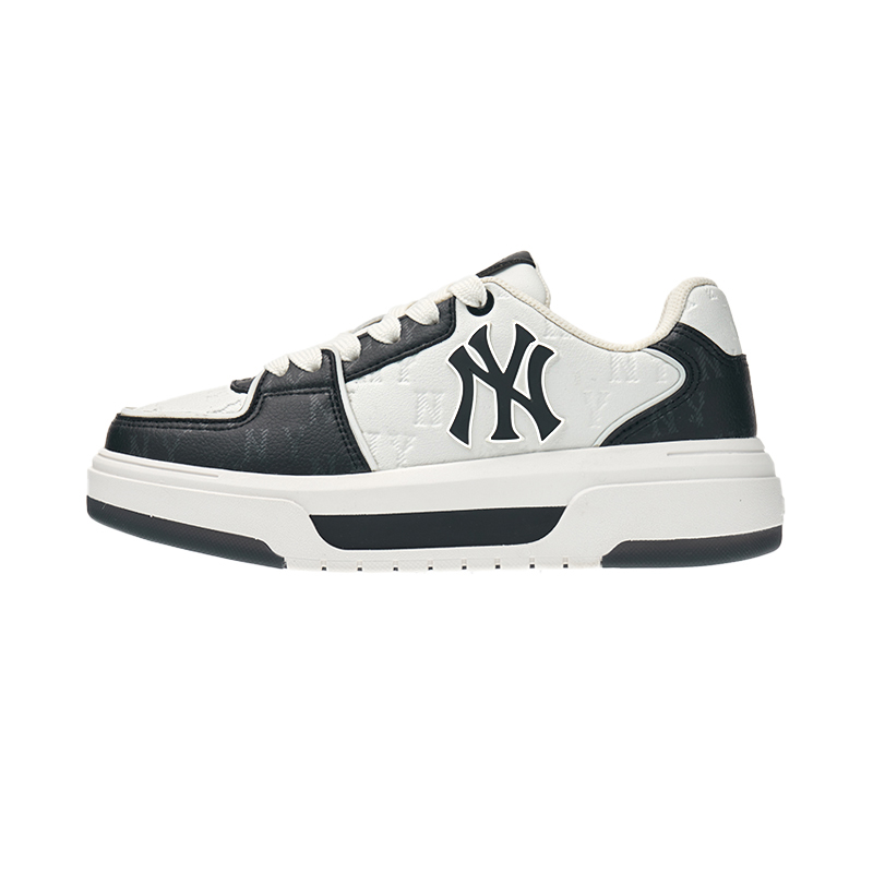 MLB情侣复古运动时尚厚底增高百搭运动休闲板鞋25新款3ASXM075N