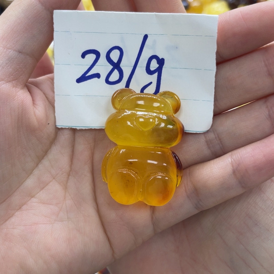 裸石琥珀未镶嵌天然琥珀