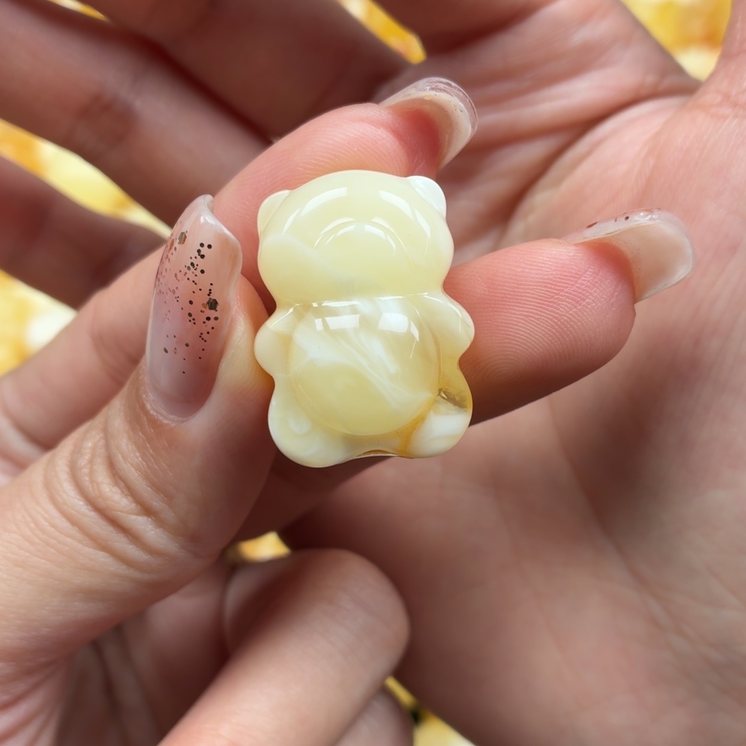 琥珀未镶嵌裸石蜜蜡