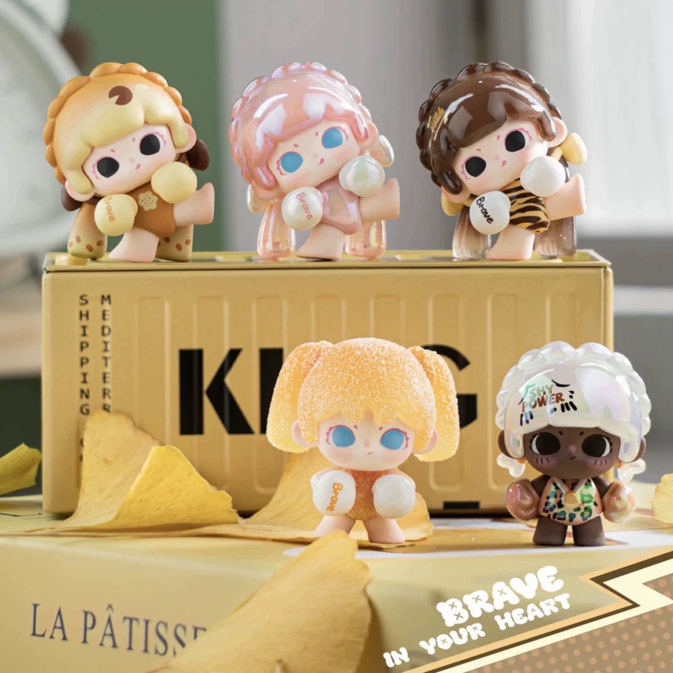 【踩后三】lancy LULU-自由是一种力量系列萌粒潮玩摆件