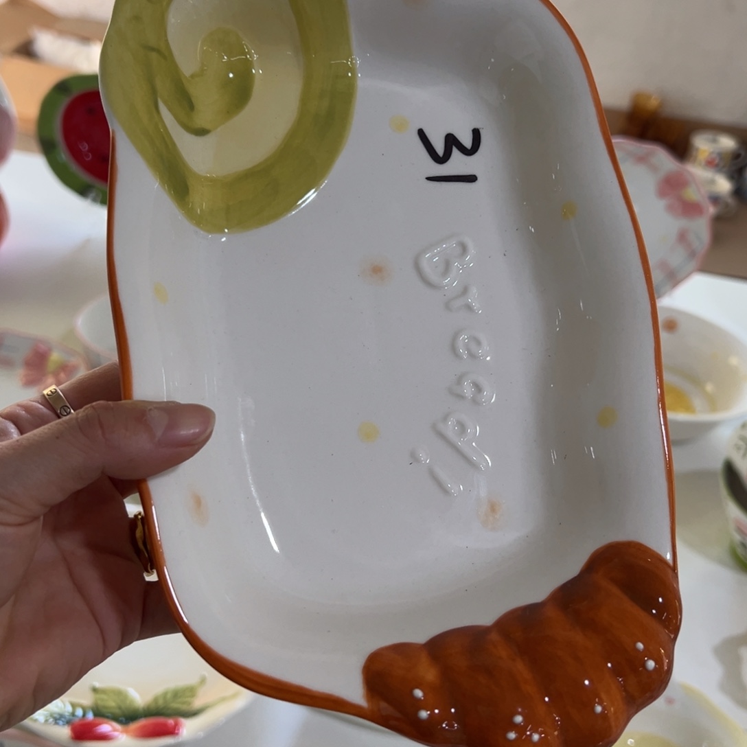 陶瓷片高温陶瓷釉下彩微瑕！