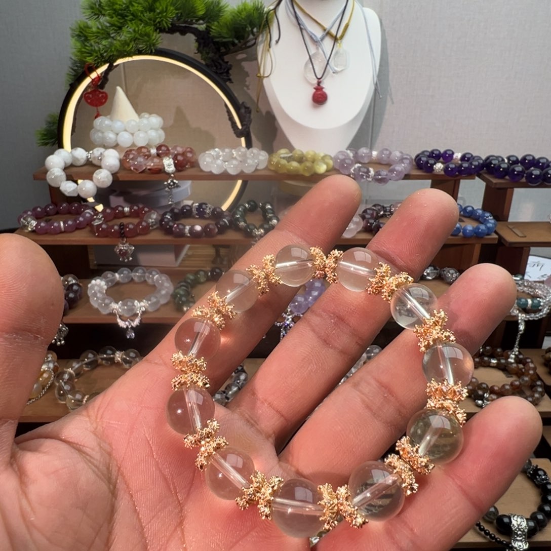 水晶珠宝半成品未镶嵌