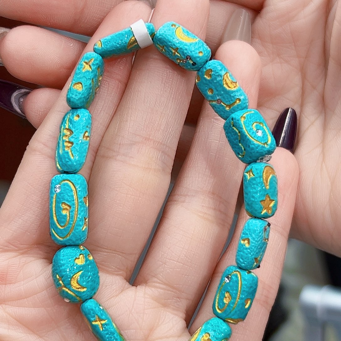 绿松石珠宝奇石未镶嵌