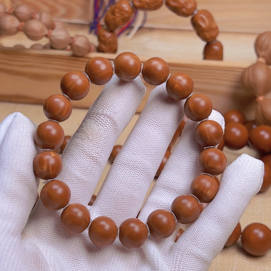手串/手链橄榄核理**旬1.2全品四花铁核
