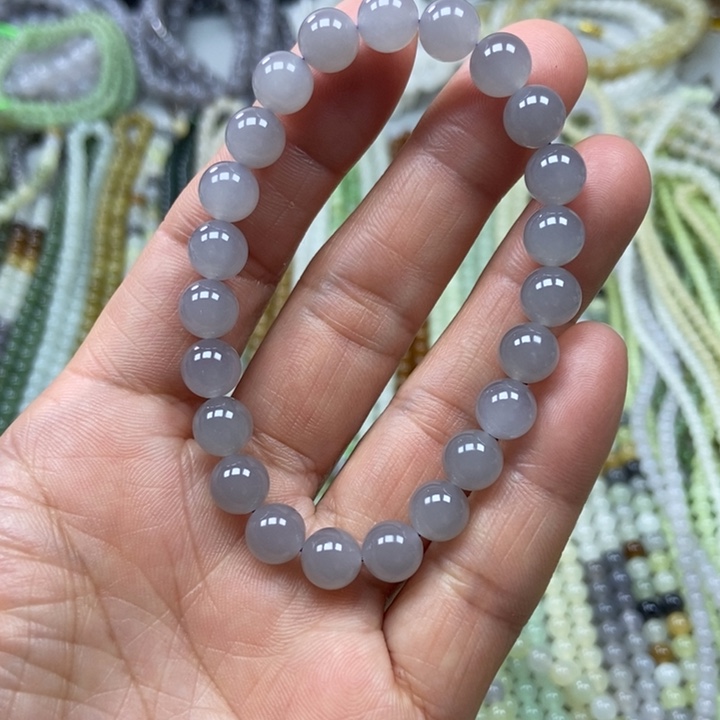 和田玉未镶嵌手链8