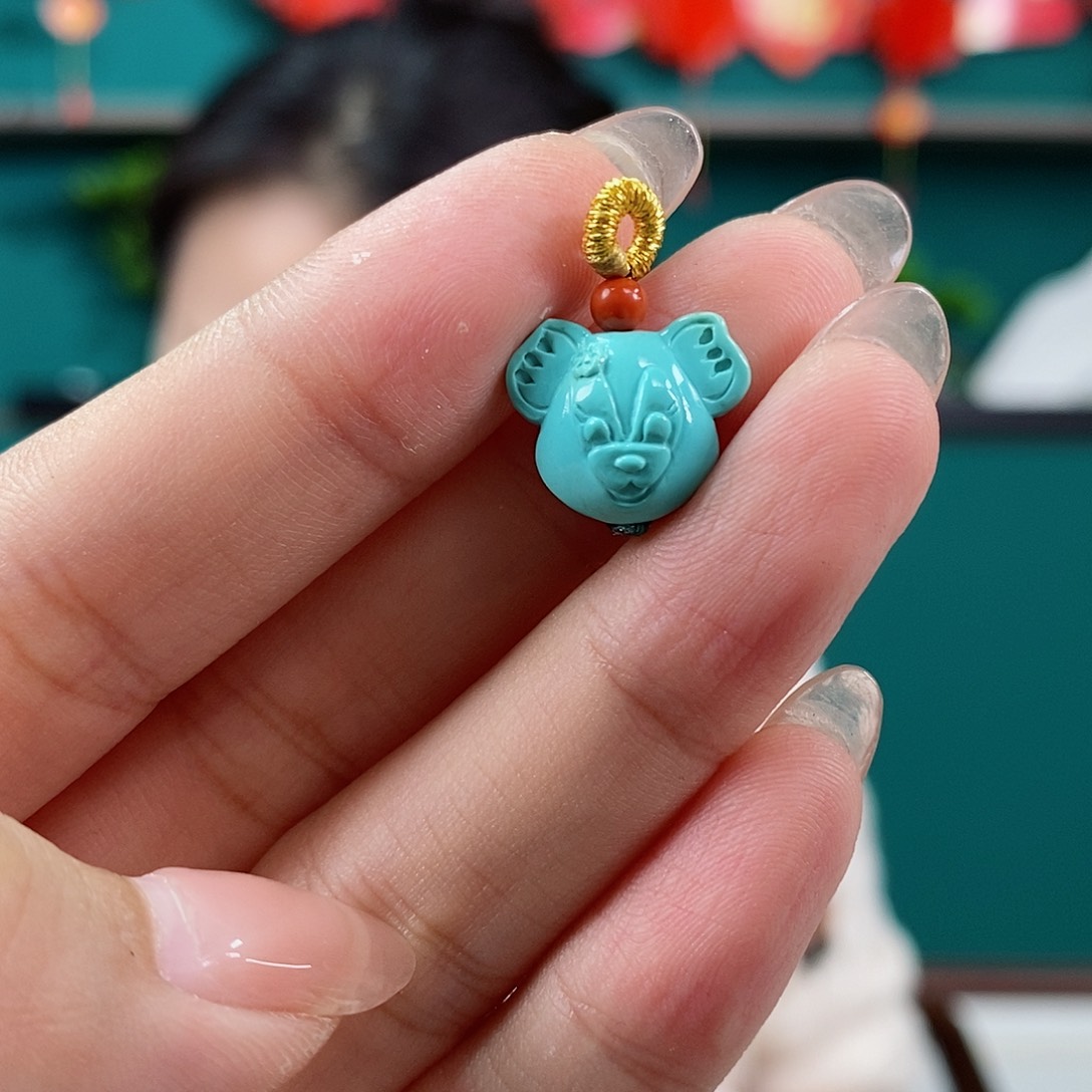 绿松石珠宝奇石未镶嵌