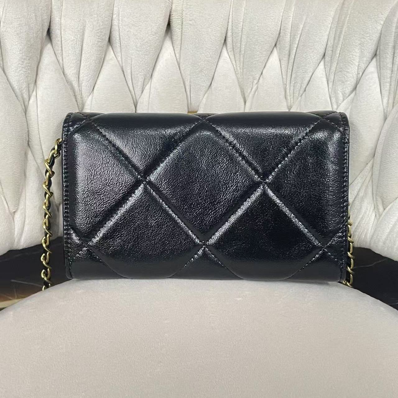 LQ-WITH-QUEEN真皮女包小钱包黑色18