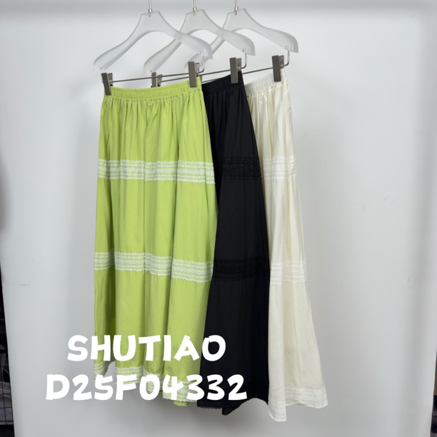 【SHUTIAO】2025夏季：新款小众设计款裙子D25F04332