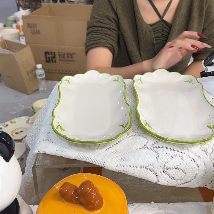 瓷潮州陶瓷工厂微瑕